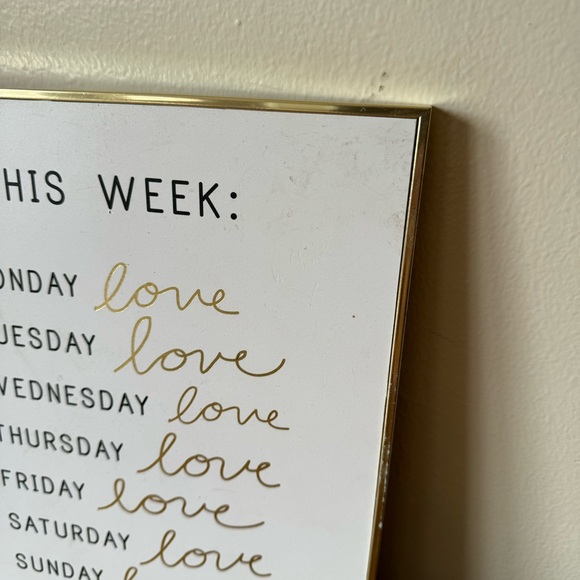 Wedding Decor Valentines Hobby Lobby Sign This Week Monday Love - Picture 2 of 5